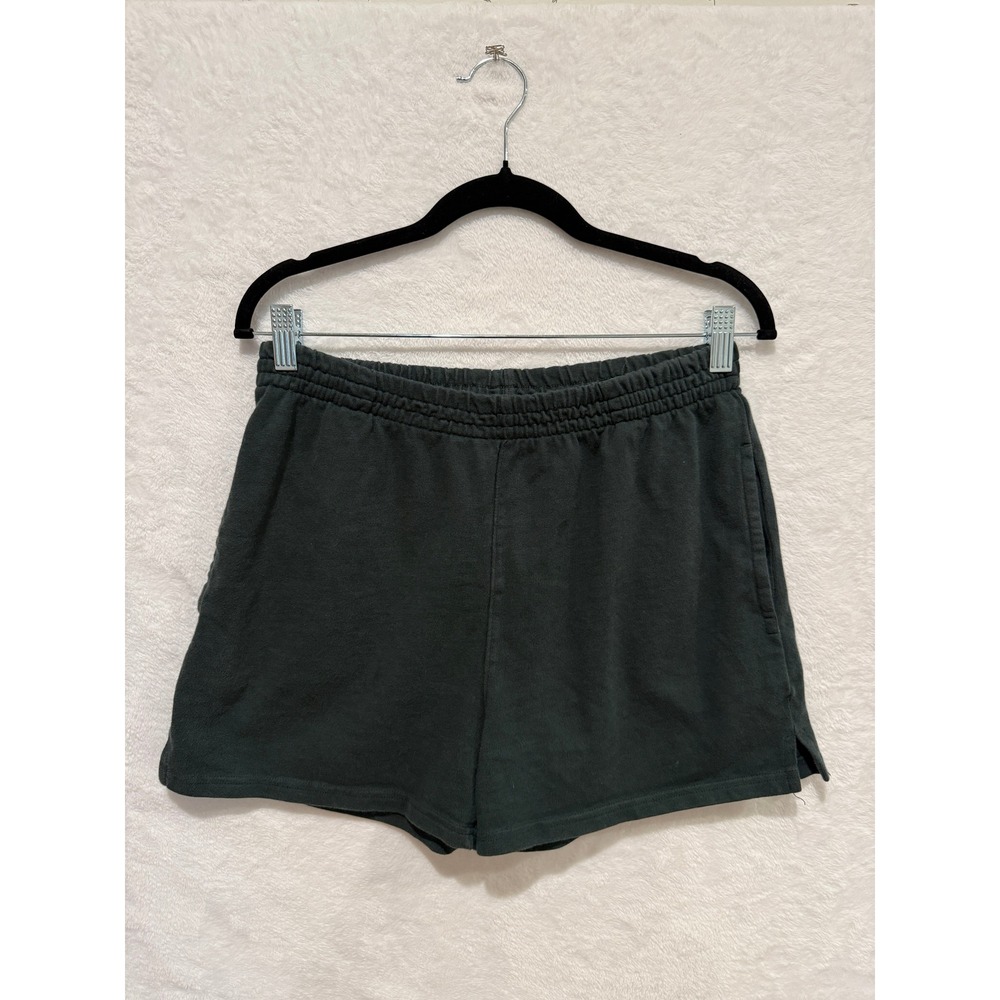John Galt Brandy Melville Sweat Shorts Womens Streetwear Charcoal Grey OS